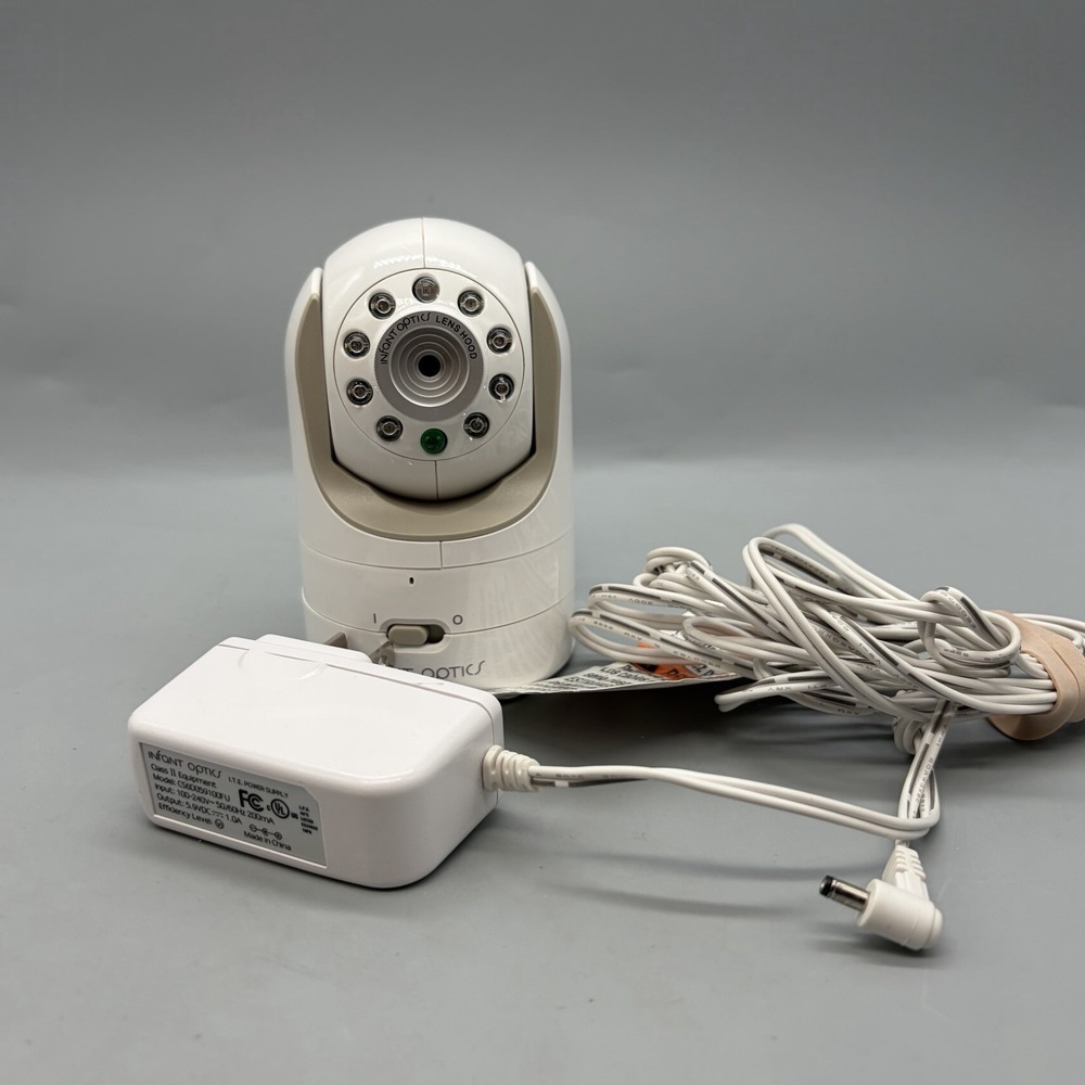 Infant Optics DXR-8 Baby Camera & Power Cable - Tested